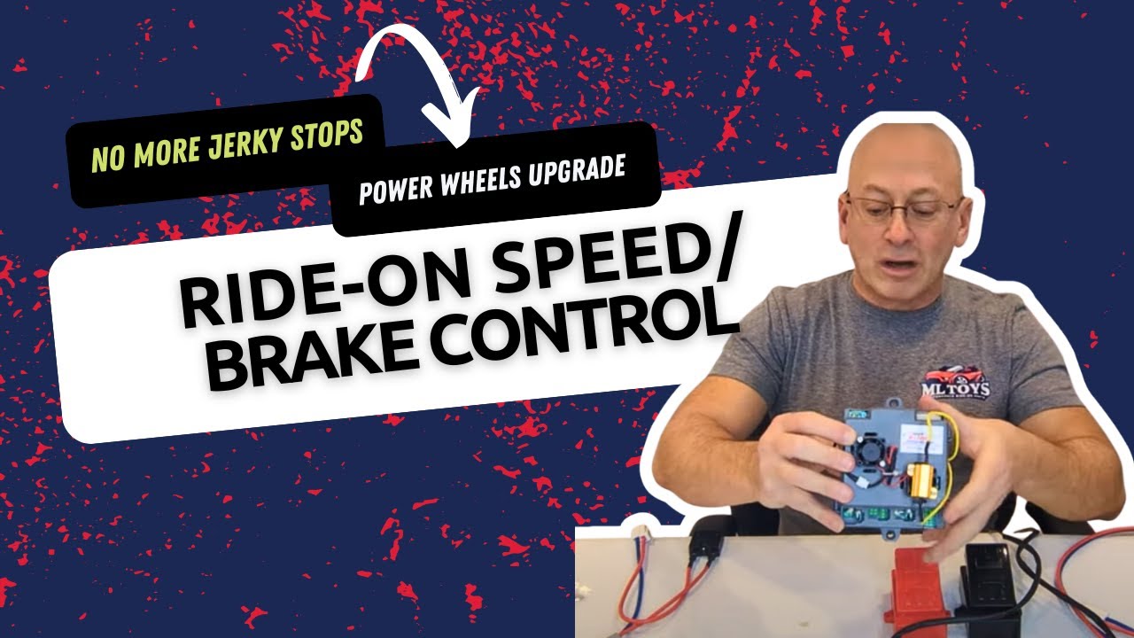 Максимальное повышение мощности: комплект управления скоростью для Power Wheels и других электром...