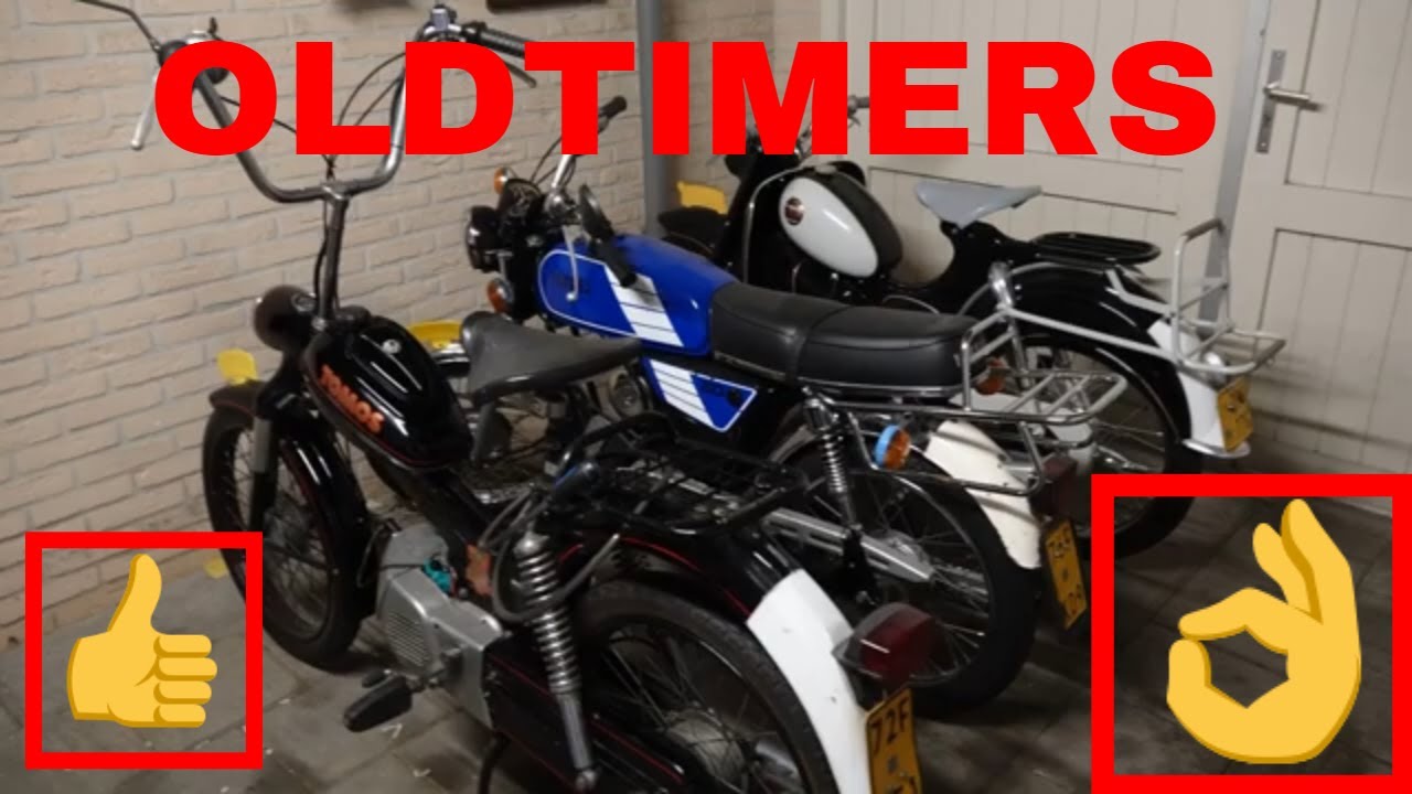 Oldtimer collection Yamaha Tomos Sparta  Bromfiets collectie  Oldtimer Bromfietsen
