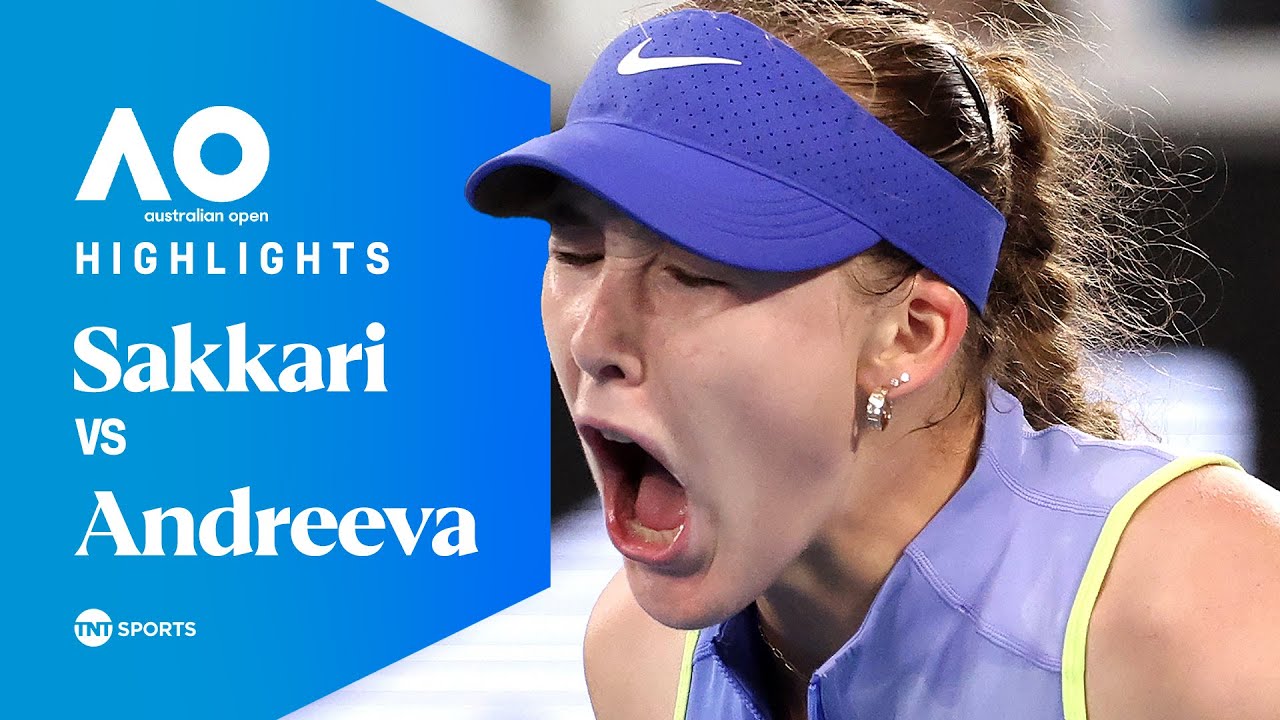 Maria Sakkari vs Mirra Andreeva | Round Two | Australian Open 2026 Highlights 🇦🇺