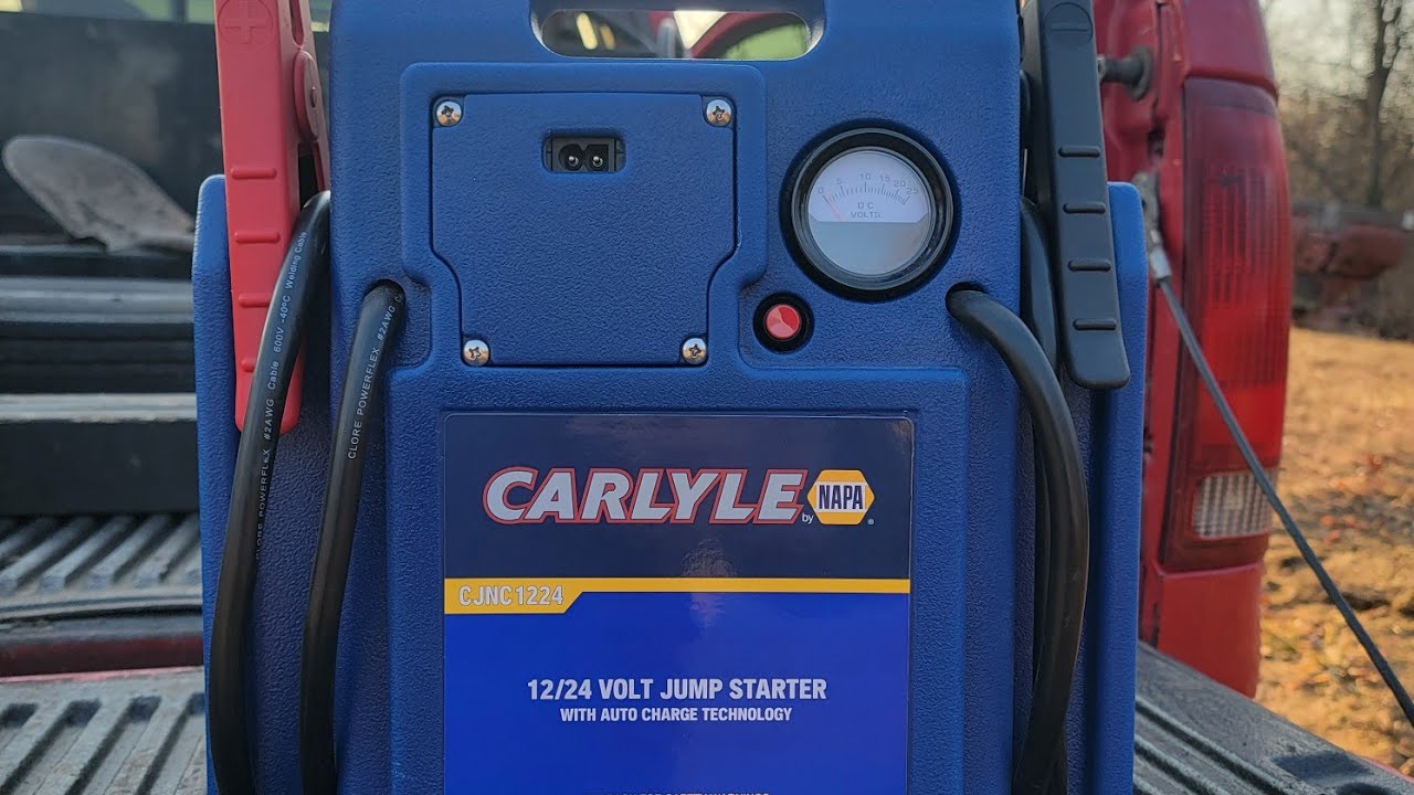 Napa Carlyle Jumper Pack 12/24Volt Will It Start The 850B?