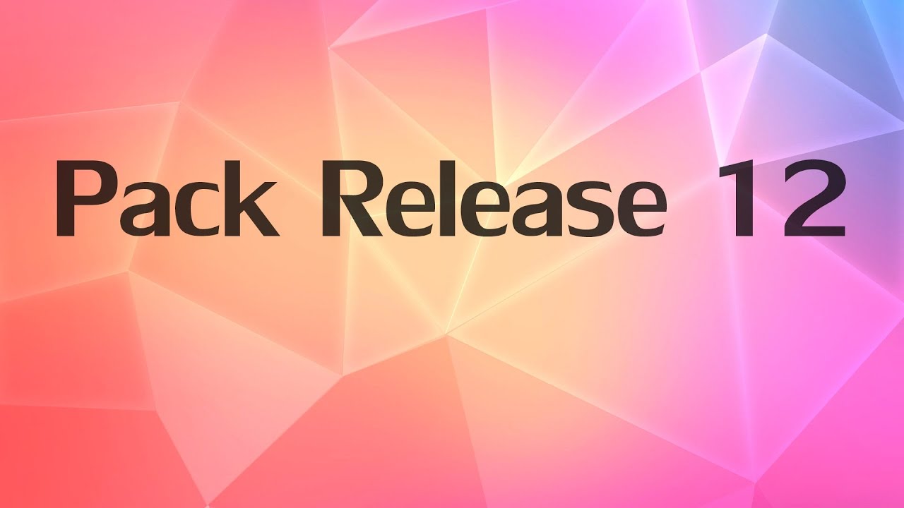 Pack Release #12 + Showcase Map!