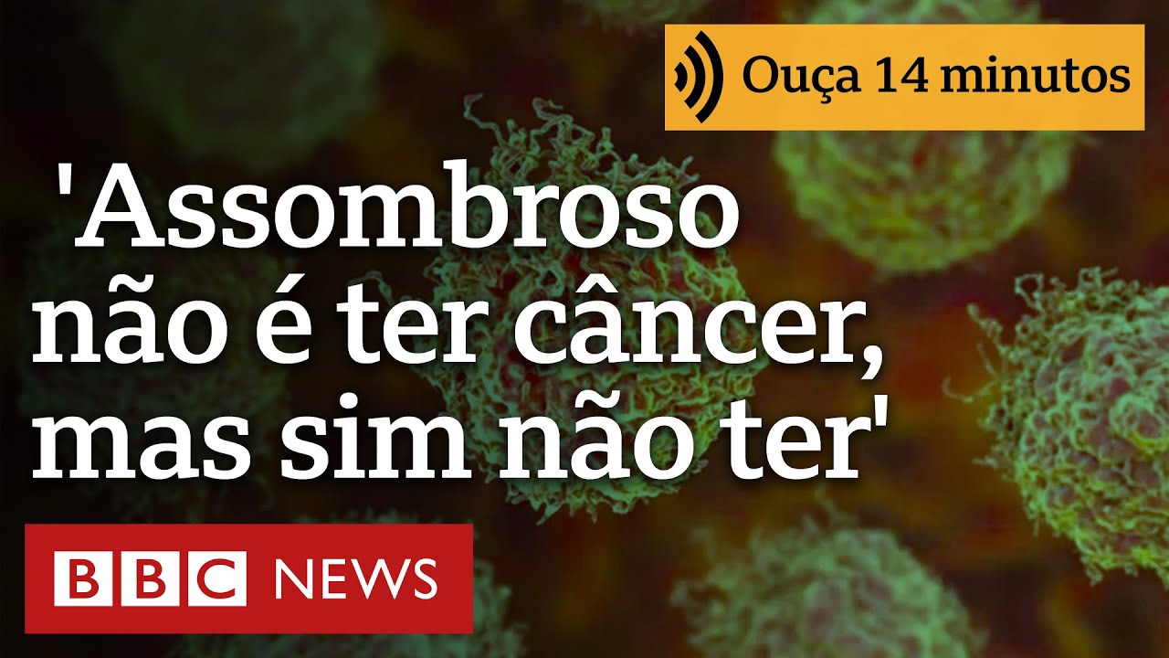 'Assombroso não é ter câncer, mas sim não ter': pesquisador vê nossa sobrevivência como 'um milagre'