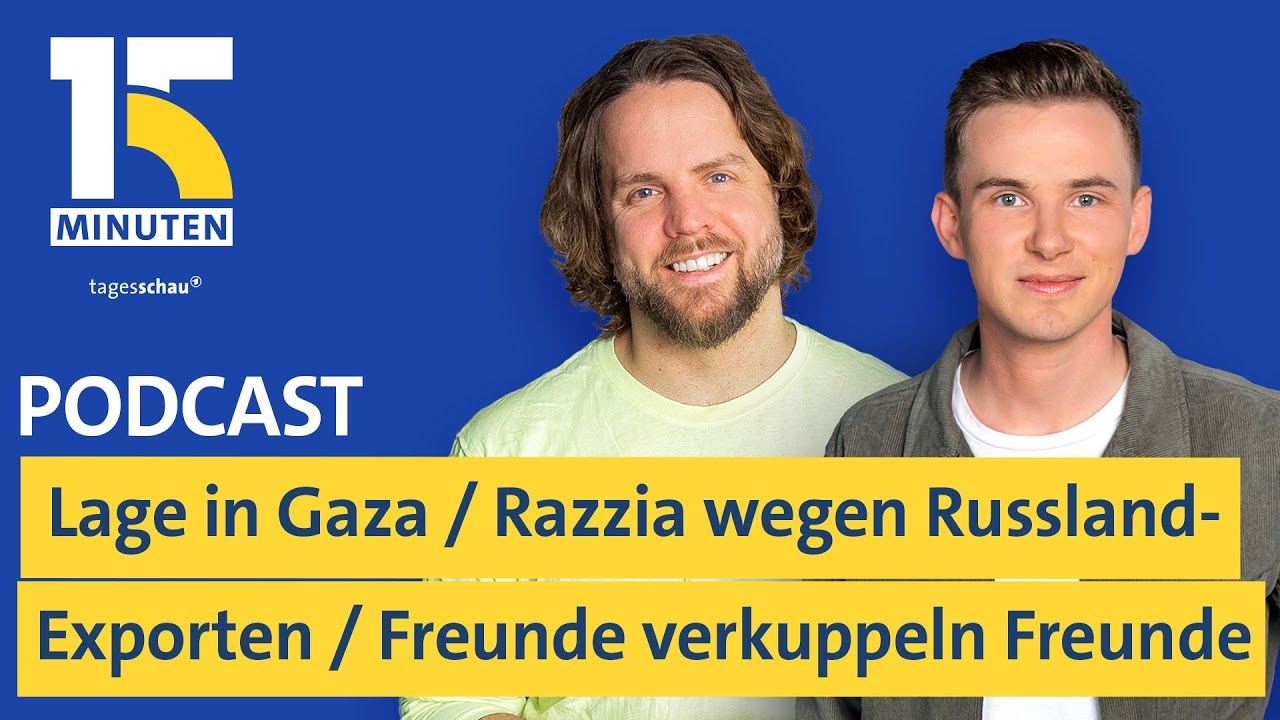 Lage im Gazastreifen, Razzia wegen Russland-Sanktionen, Date-Suche per Präsentation