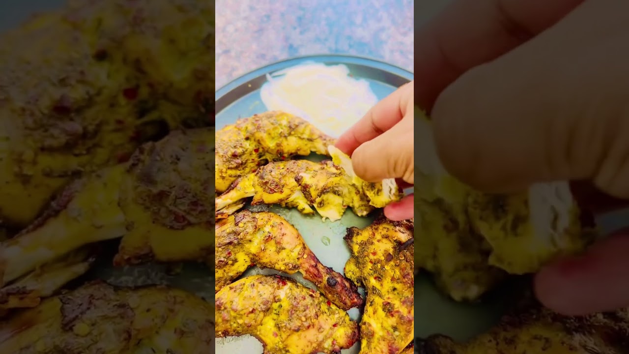 അടിപൊളി GRILLED CHICKEN 🍗 😋👌#shorts