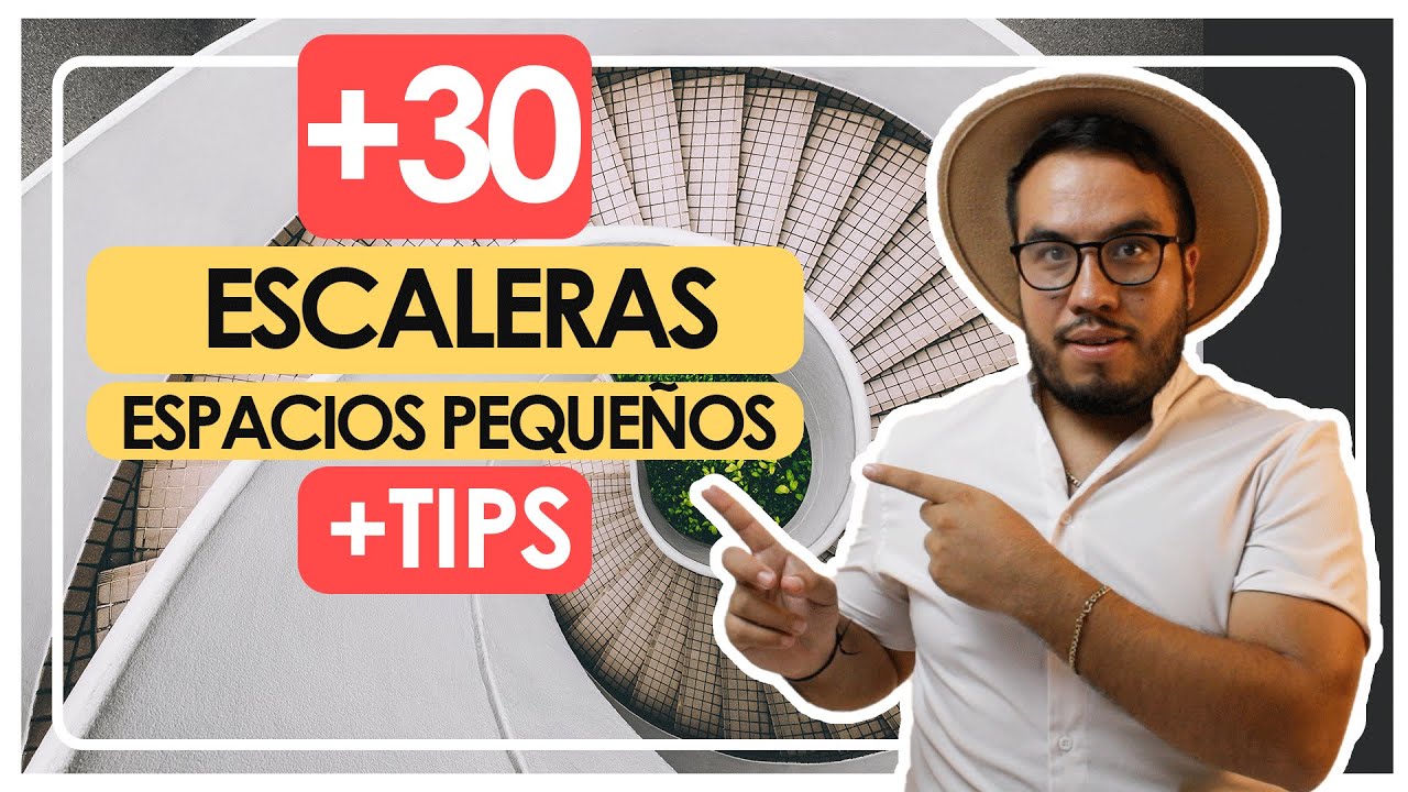 ➕30 IDEAS INCREÍBLES ESCALERAS PARA ESPACIOS REDUCIDOS