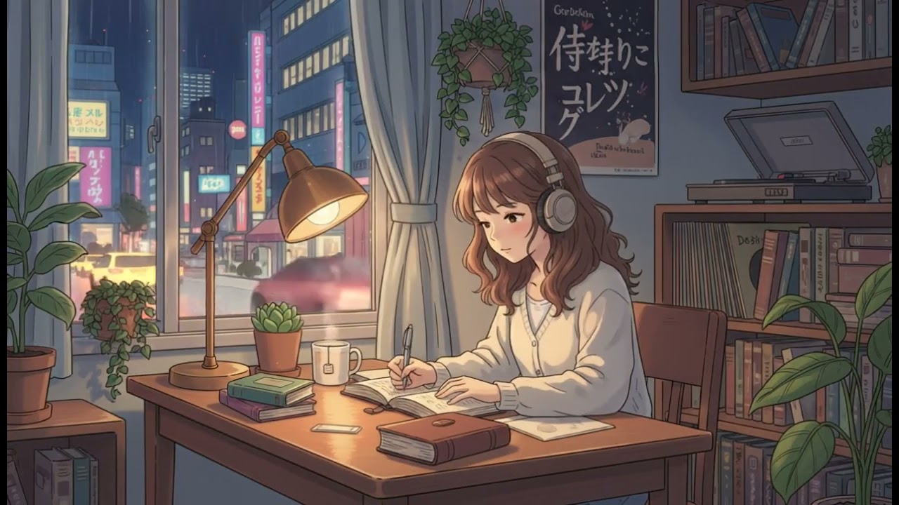 Midnight City Glow - Lofi Hip Hop / Chill Study Beats 🌙🏙️