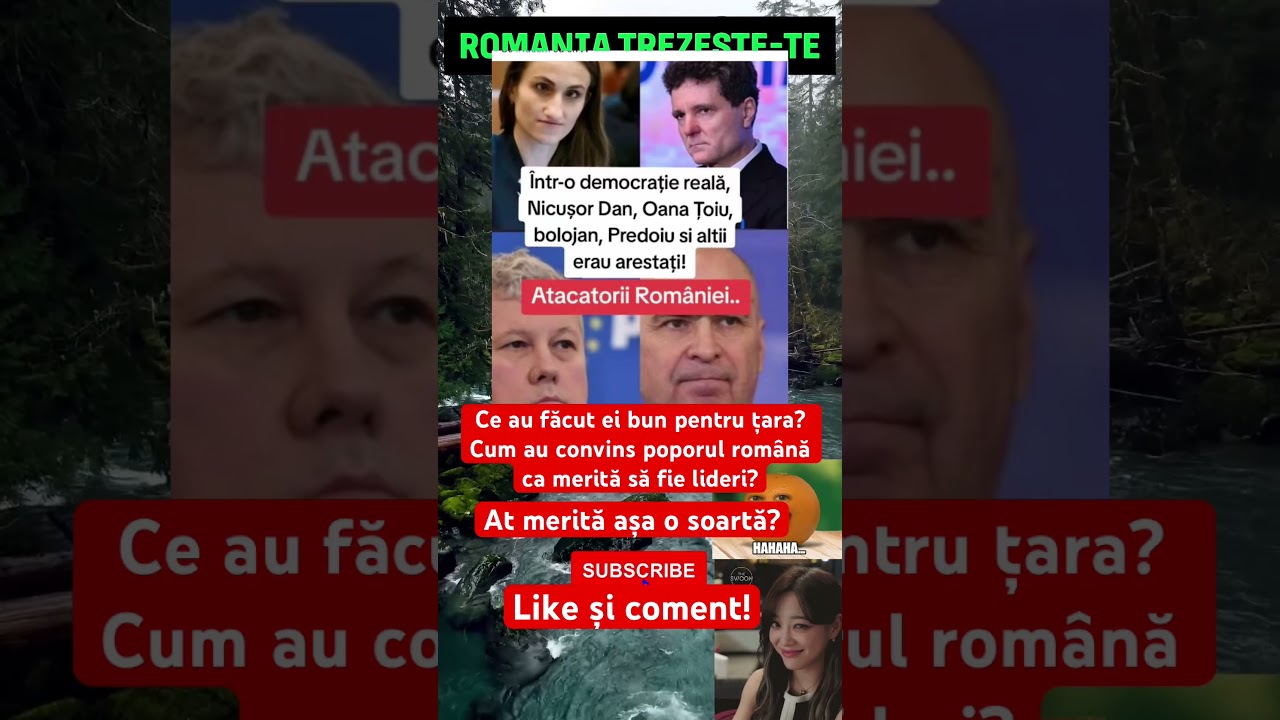 Intr-o alta democrație credeți ca Nicușor, Oana Toiu, Bolojan și Predoiu ar fi fost arestați?