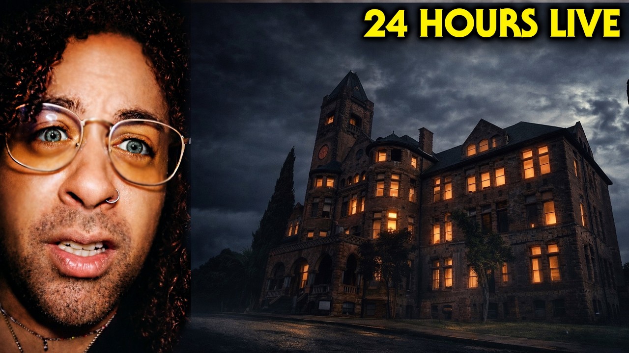 Locked Inside HAUNTED CASTLE for 24 HOURS