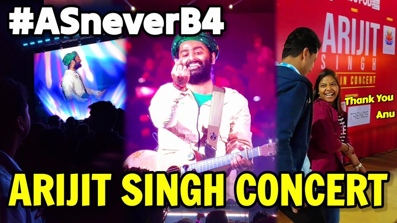 It Was A Fantastic Live Concert🤩 SeenNeverBefore❣️ #asneverb4 #arijitsingh #live #concert #fan