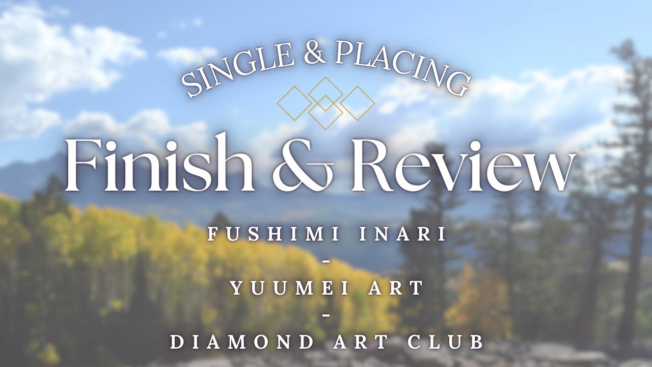 Завершение и обзор: Фусими Инари - Yuumei Art - @diamondartclub #diamondpainting #crafting #diy