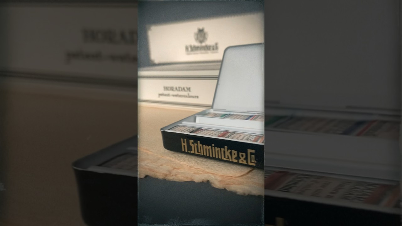 Schmincke Horadam Retro Aquarellkasten