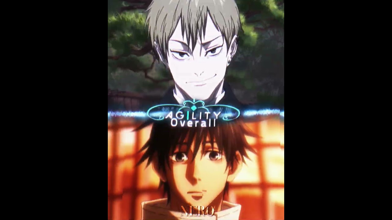 YUTA OKKOTSU VS NAOYA ZENIN #jjk #wisedit #fyp #yutaokkotsu #naoyazenin