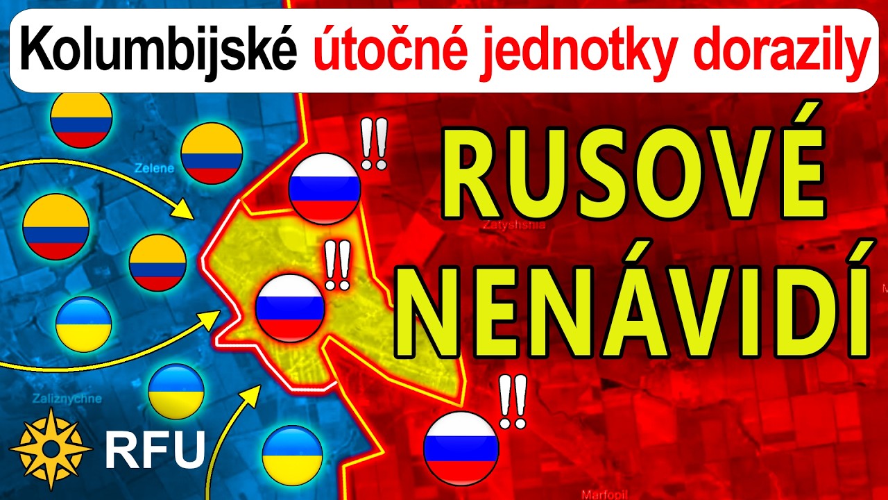 Právě včas: Kolumbijci posilují Huljajpole a rázně zastavují ruské útoky | RFU News