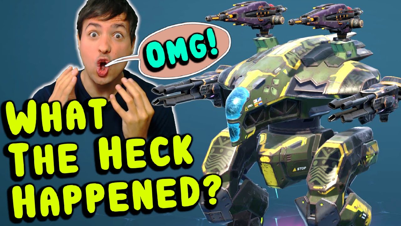 Most BIZZARE War Robots BUG I've Ever Seen! WR Funny Moments Gameplay