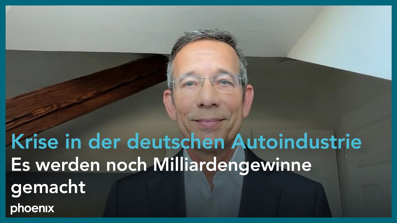 Deutsche Autoindustrie: Prof. Alexander Spermann zum Gewinneinbruch bei VW | 01.05.25
