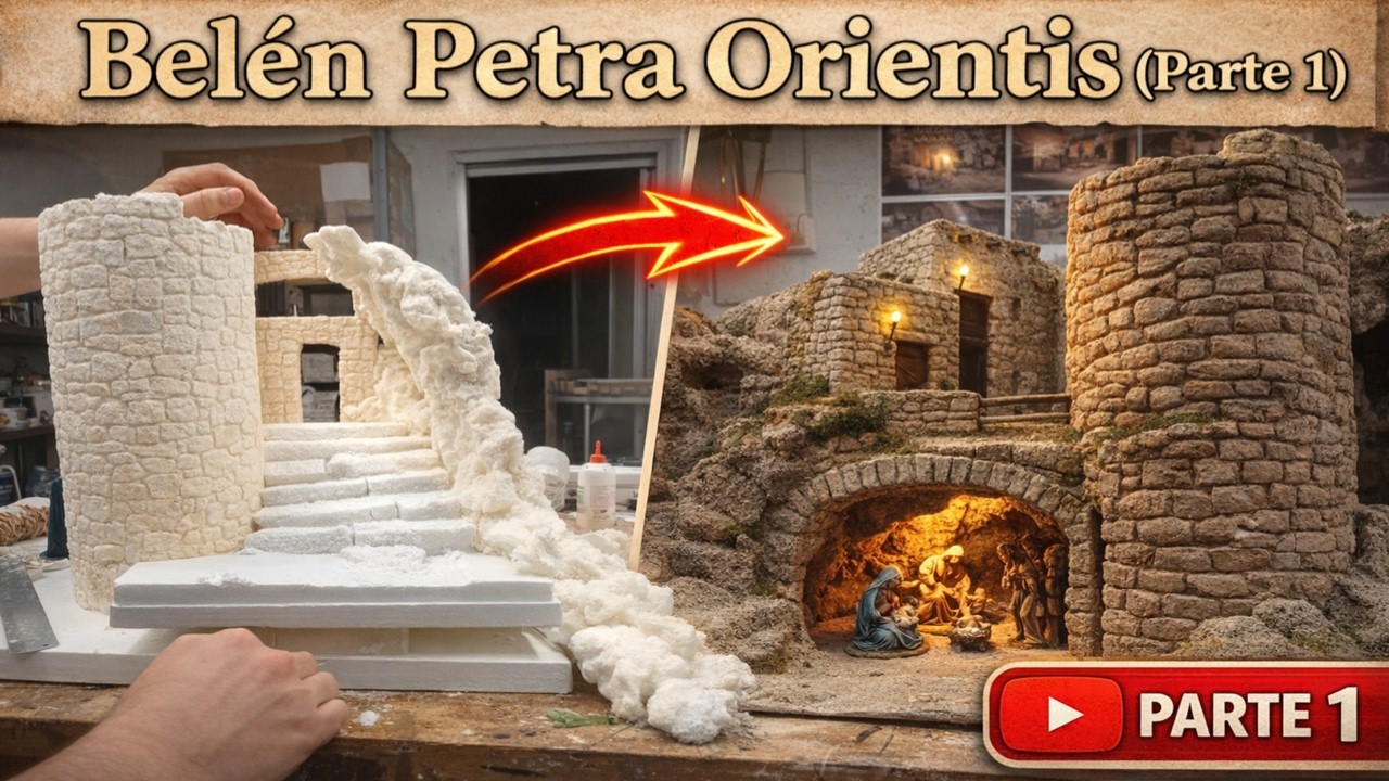 ómo Hacer un Belén Oriental en Perspectiva (Parte 1) | Base y Torre Paso a Paso