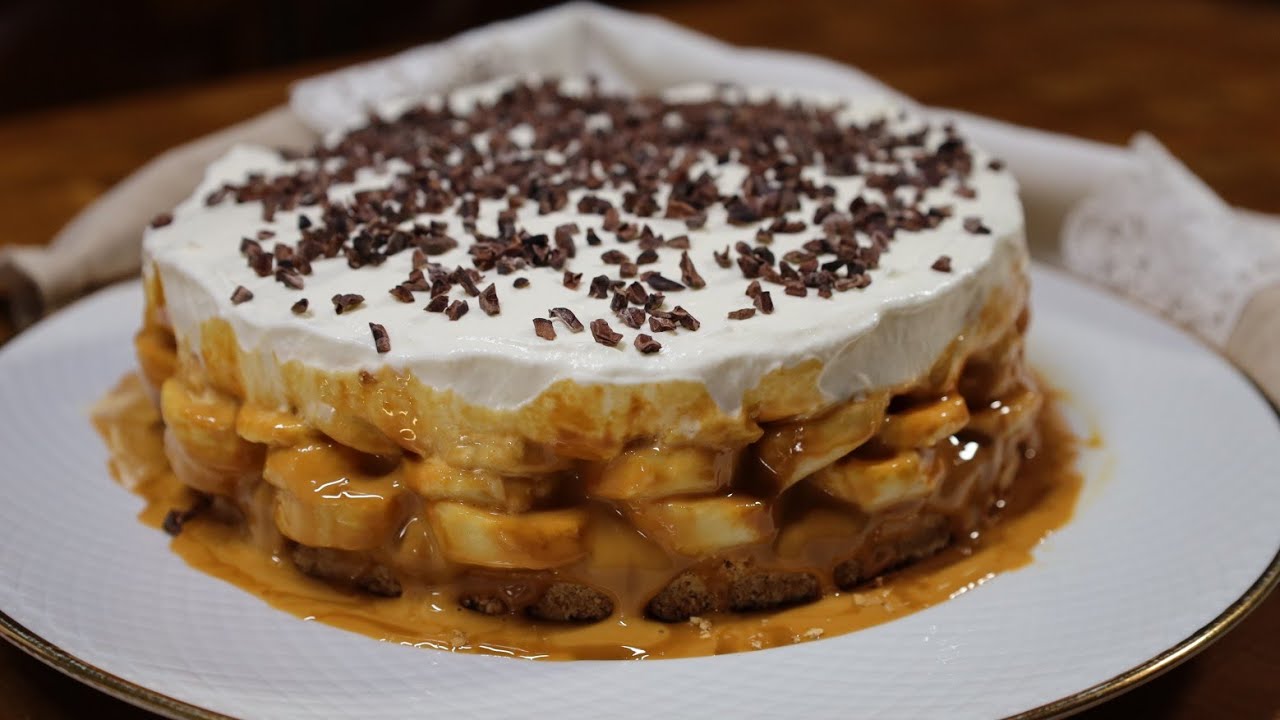 Tarte de Banana Sem Forno – Rápida, Simples e Maravilhosa!