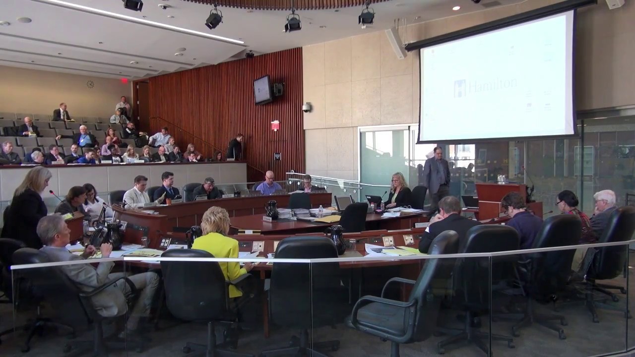 Hamilton City Council Special Meeting LRT // Staff Presentation & Council Debate // March 28, 2017