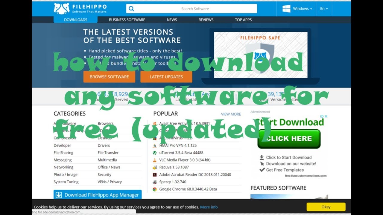 How to download any software for free