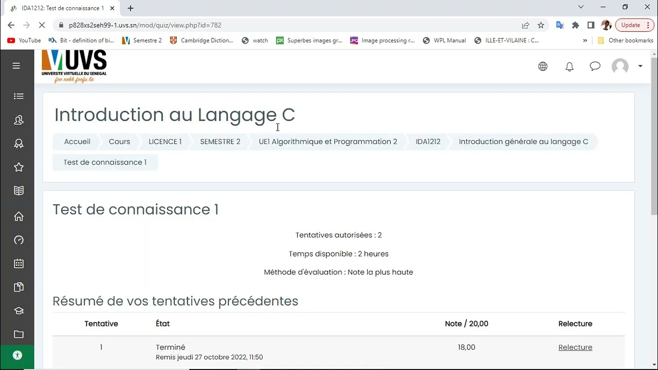 Comment réussir vos examens à l' UVS ou UNCHK