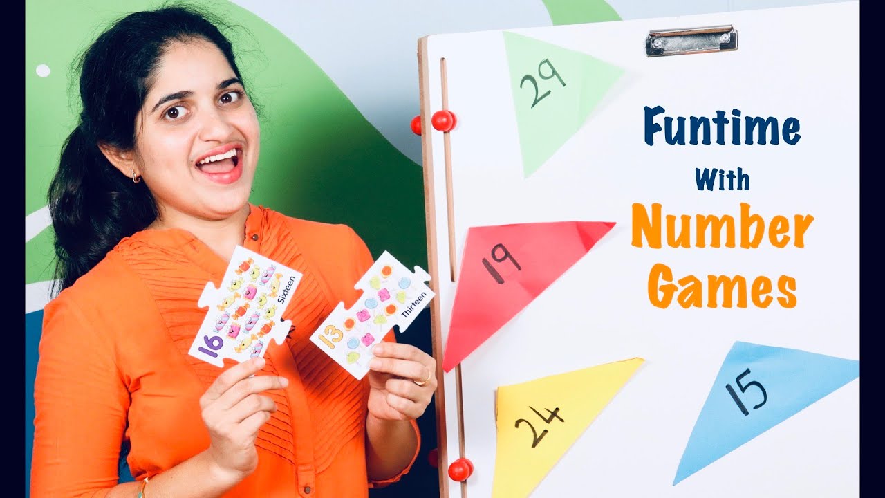 Online Preschool Number games for Kids - Identification, count & compare Numbers Learn at home