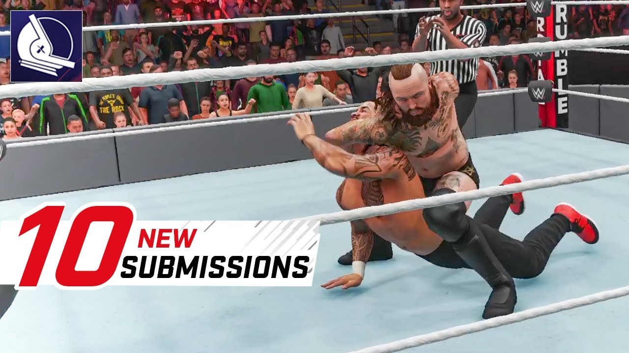 WWE 2K18 Top 10 New Submission Moves