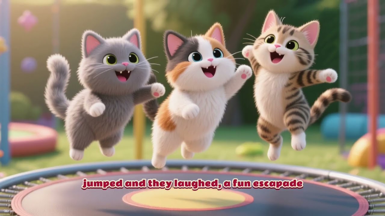 6 Little Kittens Bouncing Fun!
