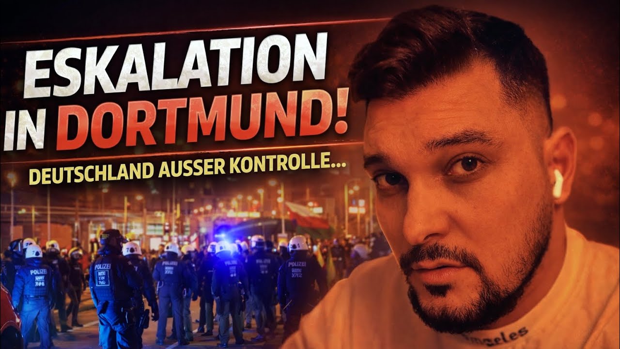 Eskalation in Dortmund! – Pro Kurden Demo sorgt für Chaos 😱