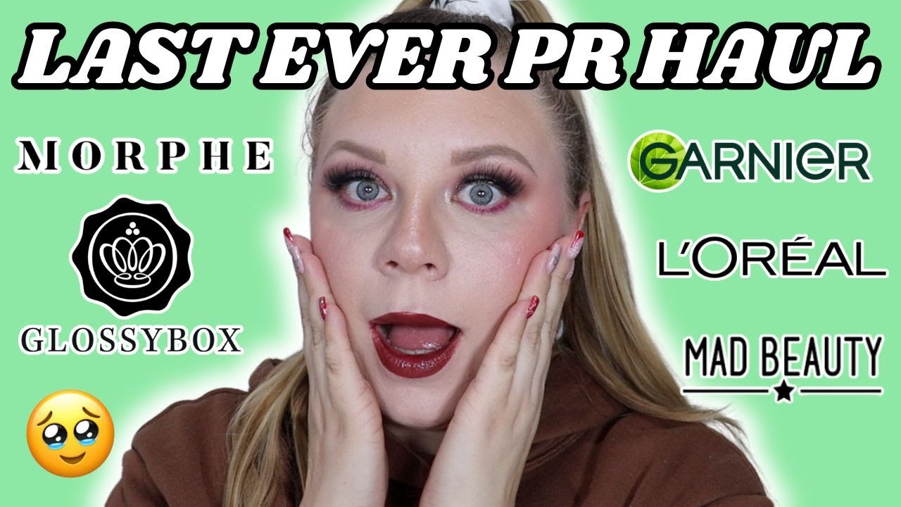МОЯ ПОСЛЕДНЯЯ ПОКУПКА PR-ПРОДУКТОВ 😢 | makeupwithalixkate