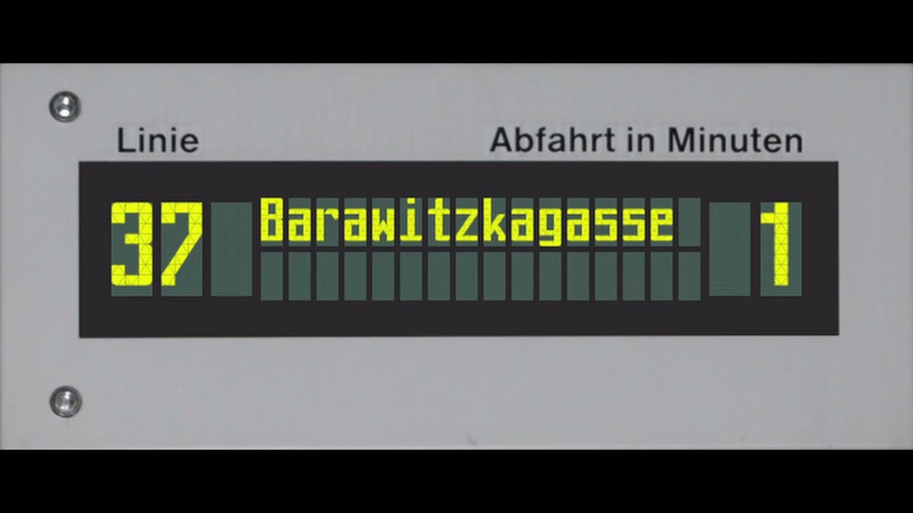 Wiener Linien Ansagen - Linie 37 Fahrtrichtung 1 (2012; Franz Kaida)