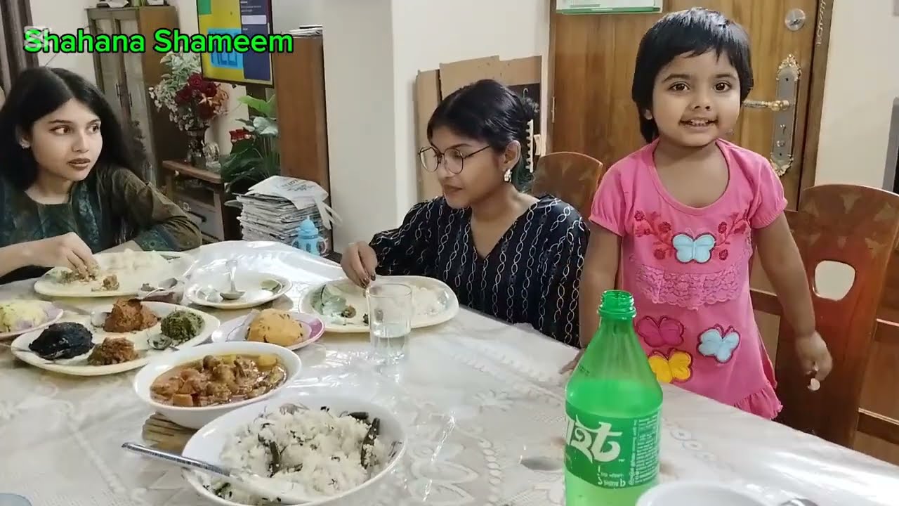 আমার স্পেশাল মেহমানদের জন্য খুদের ভাত আর নানান রকমের ভর্তার আয়োজন করলাম #883