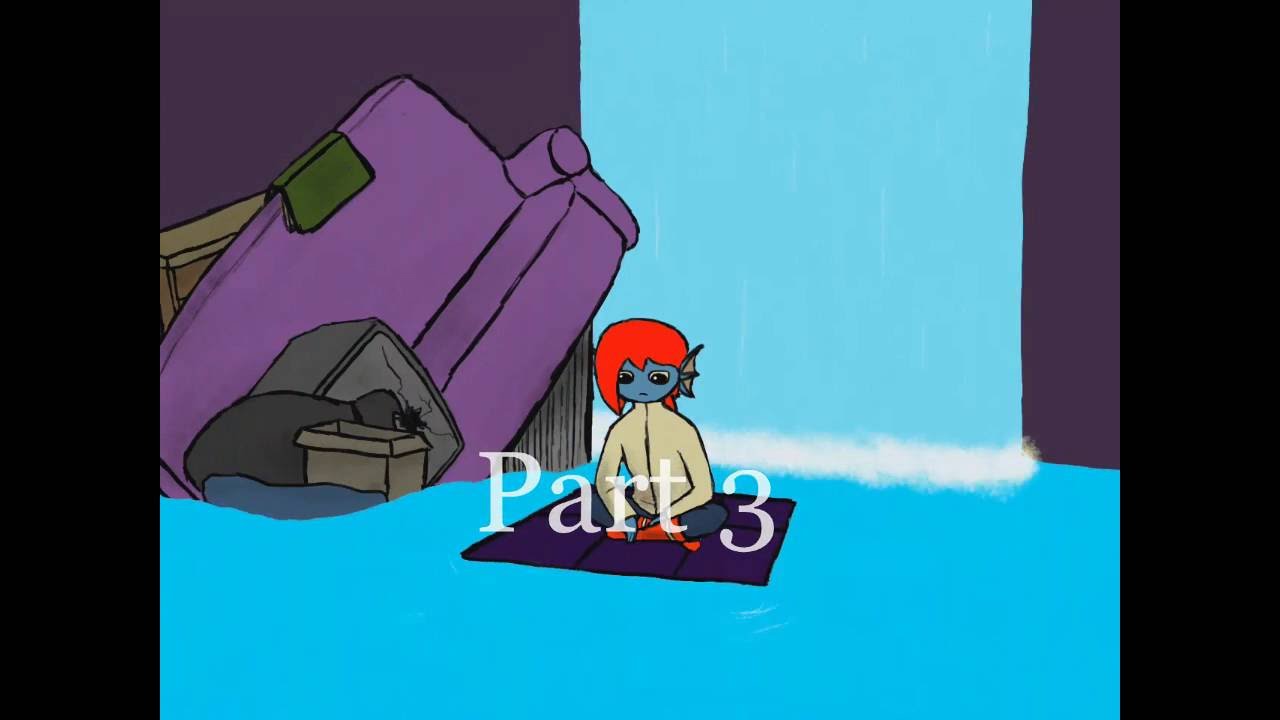Undertale animation *Little Undyne* PT3 -Temmie Village!