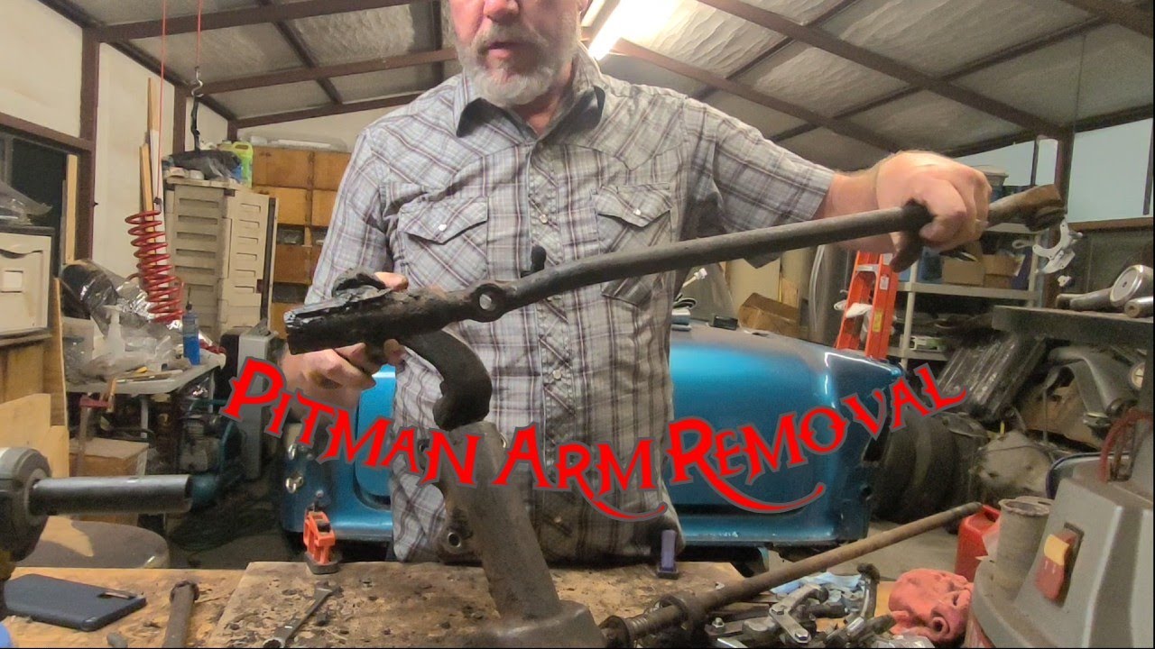 Removing the Drag Link off the Pitman Arm