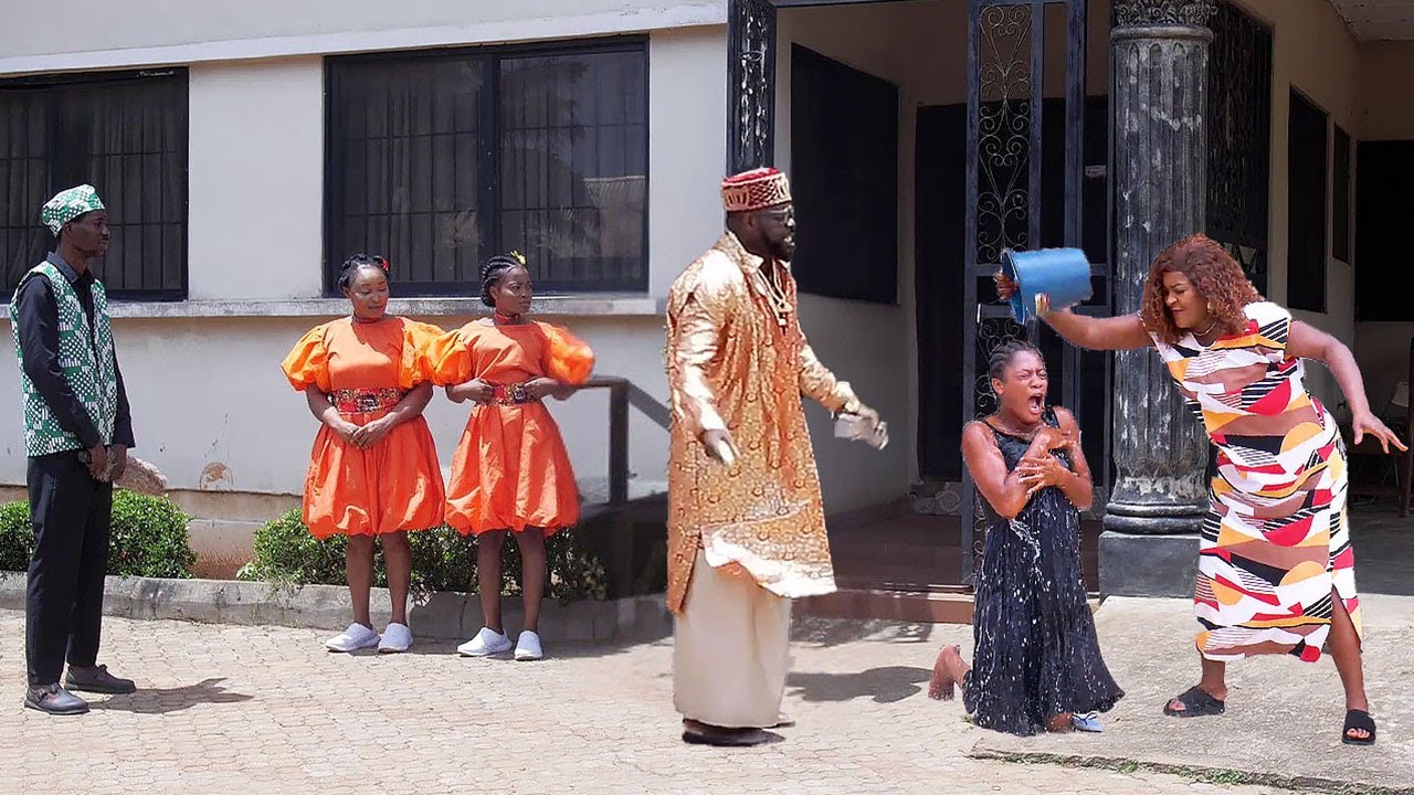 Arrogant Princess Was Shocked As The Rich King Marries The Poor Maid She Maltreated | Nigerian Movie