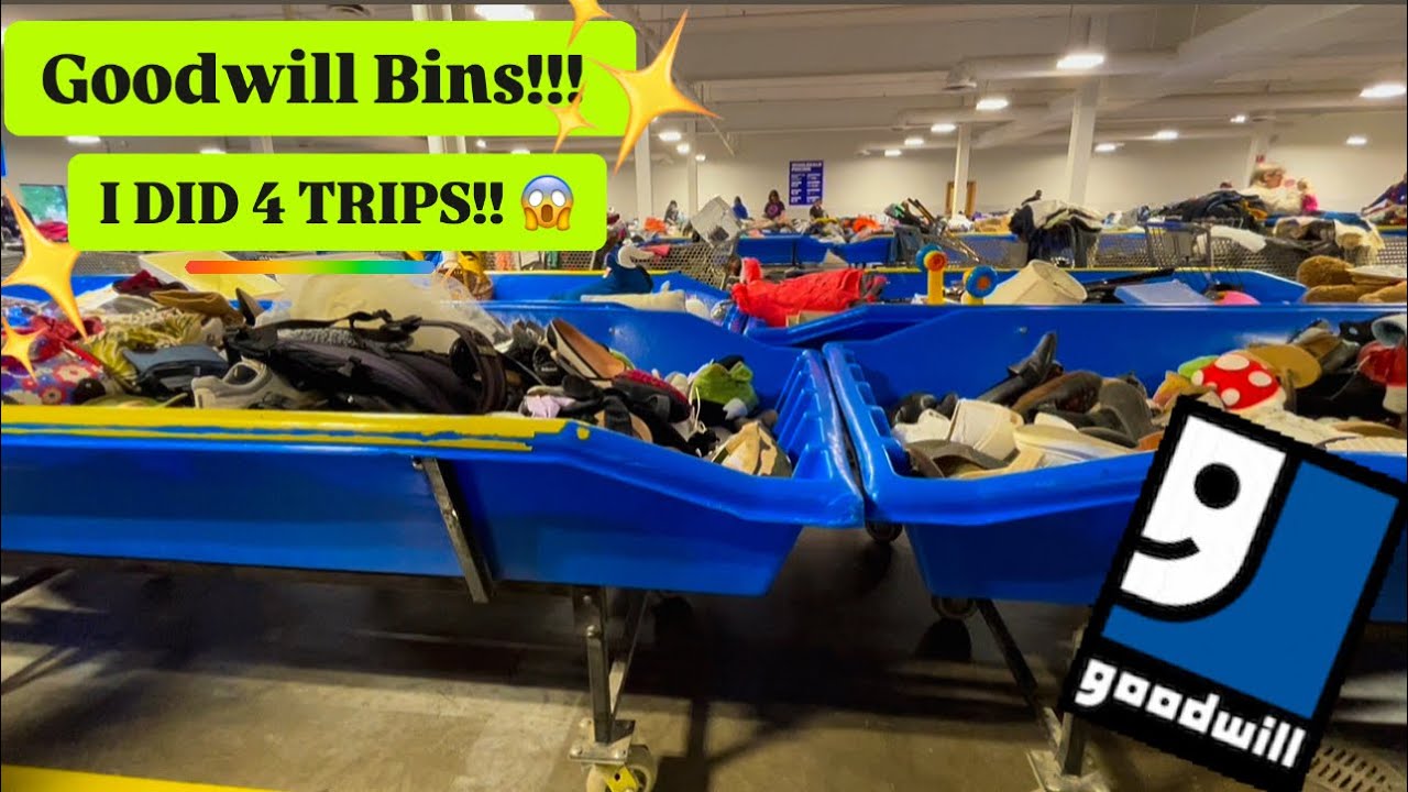 Let’s GO To Goodwill Bins!! Got There At Open!! It Was 💥INTENSE💥! Let’s Thrift The Midwest!