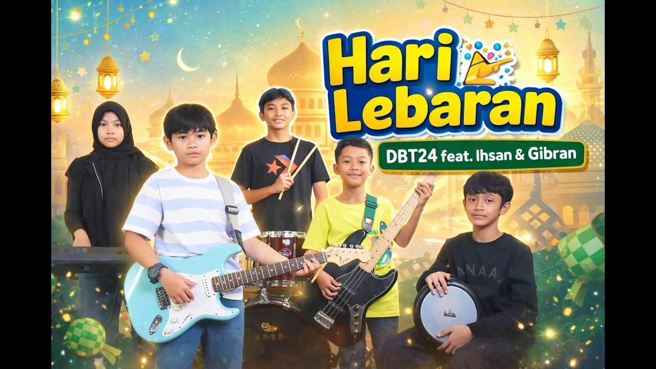 DBT24 feat. Ihsan & Gibran – Hari Lebaran (Official Cover Video) | Spesial Idul Fitri