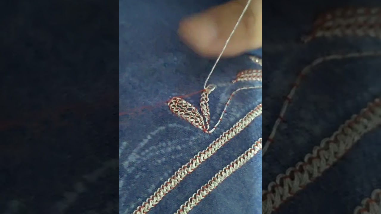 Kashmiri tilla work.... Handmade#handwork#art#tillawork#trendingsong#... 