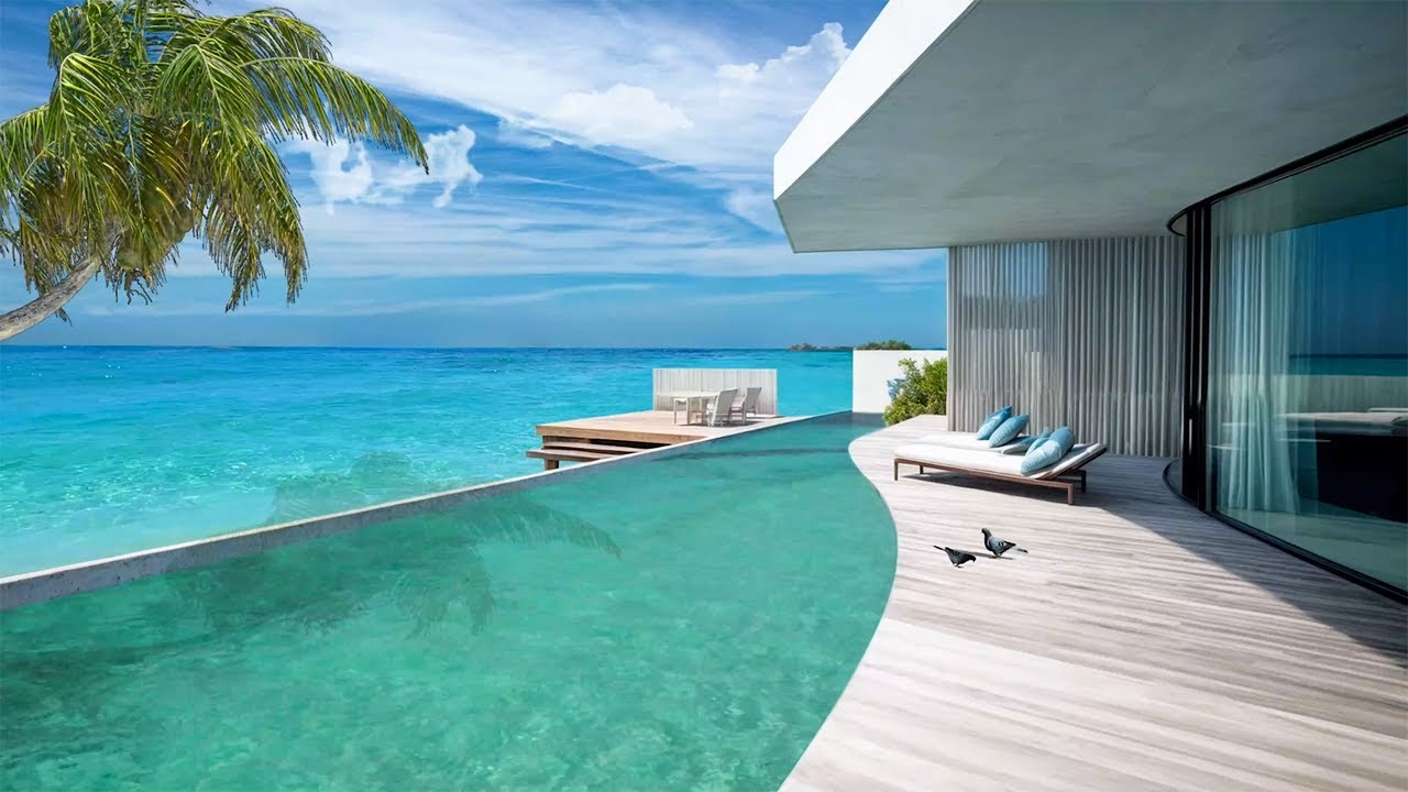 🌴 Luxury Oceanfront Retreat | Wash Away Worries and Refresh Your Energy with Calm Sea Ambience