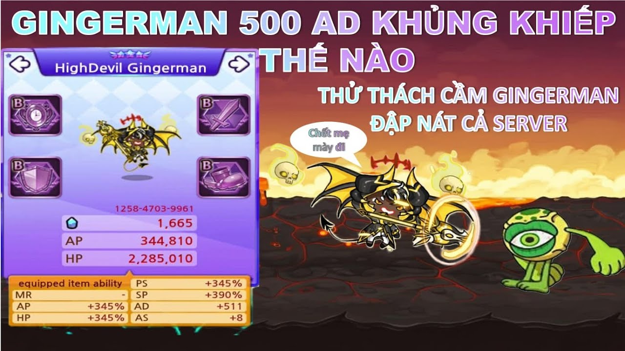 Gingerman khi lên max ad quá khủng khiếp 😱😱😱 || El Dorado || Gold Tower Defence 