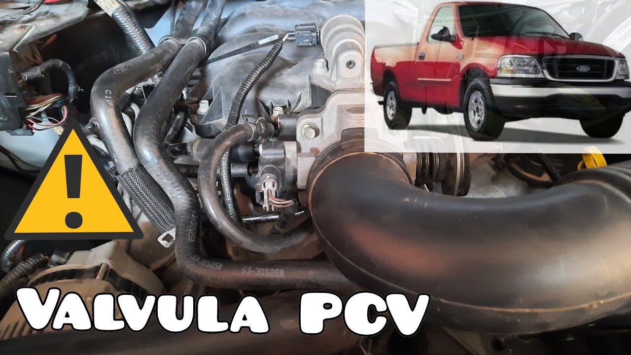 🏝🚘 Ubicación de la válvula PCV  de Ford F-150 con motor V6 4.2 🚘🏝