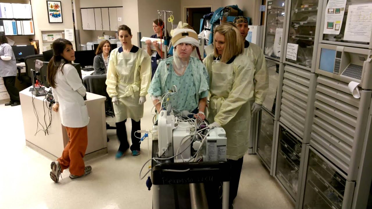 Carrie walks on ECMO for the 3rd time