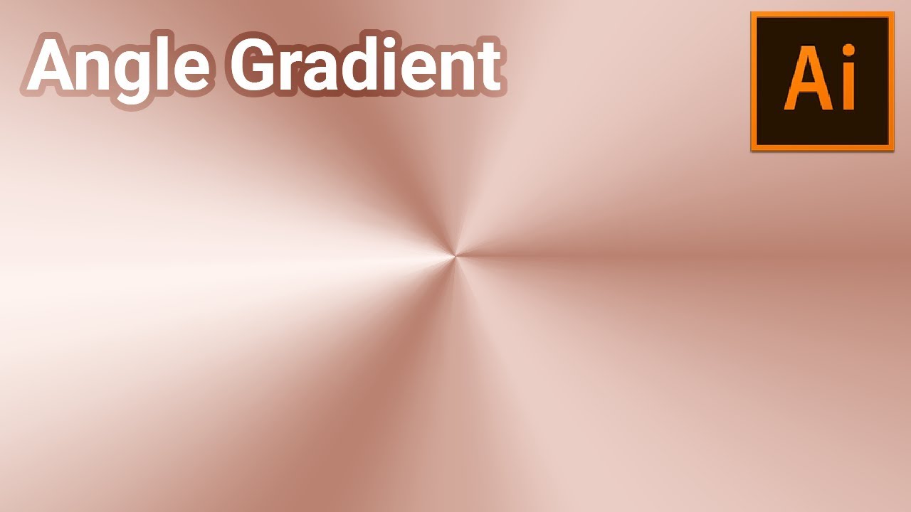 How to Create Angular or Conical Gradient in Adobe Illustrator