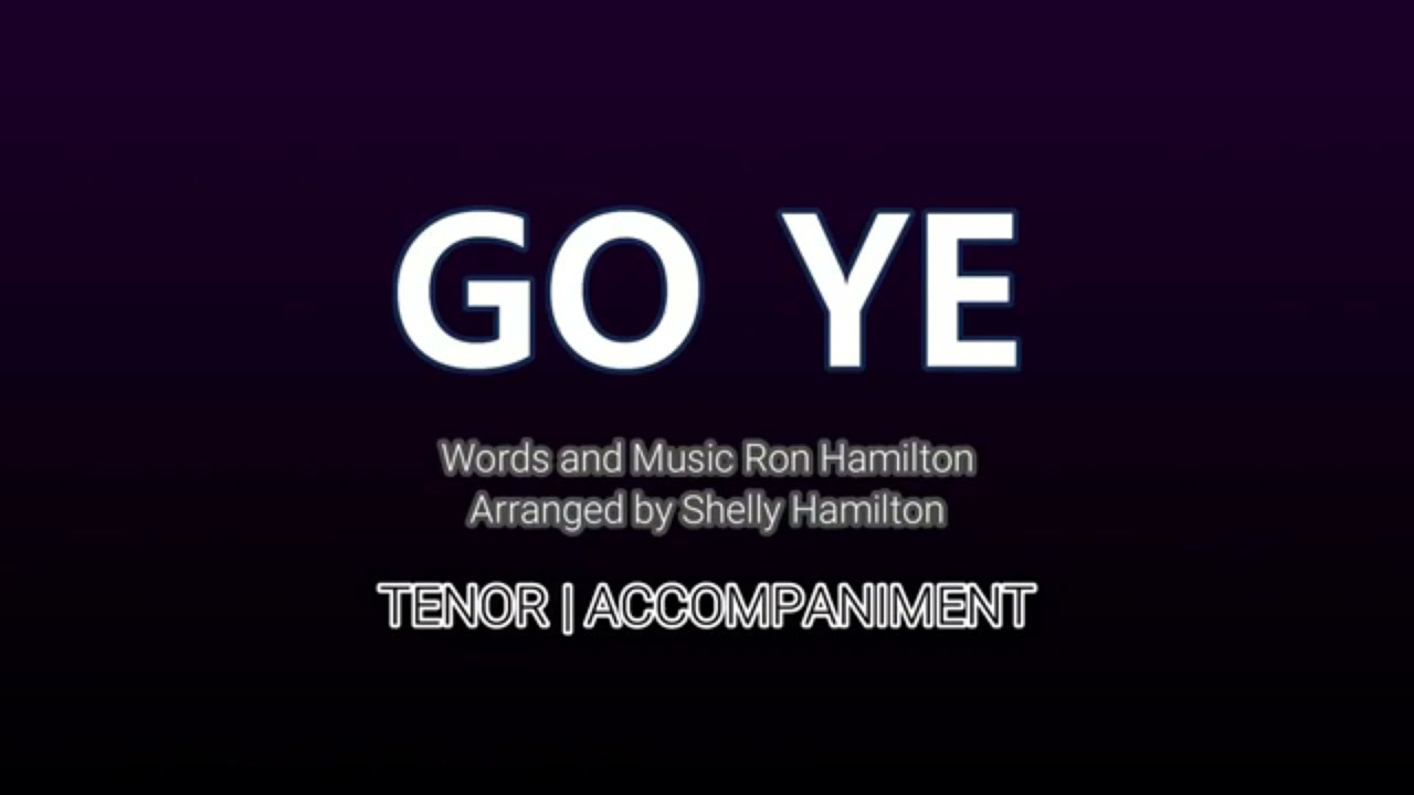 Go Ye | Tenor | Vocal Guide by Bro. Genesis Abalos