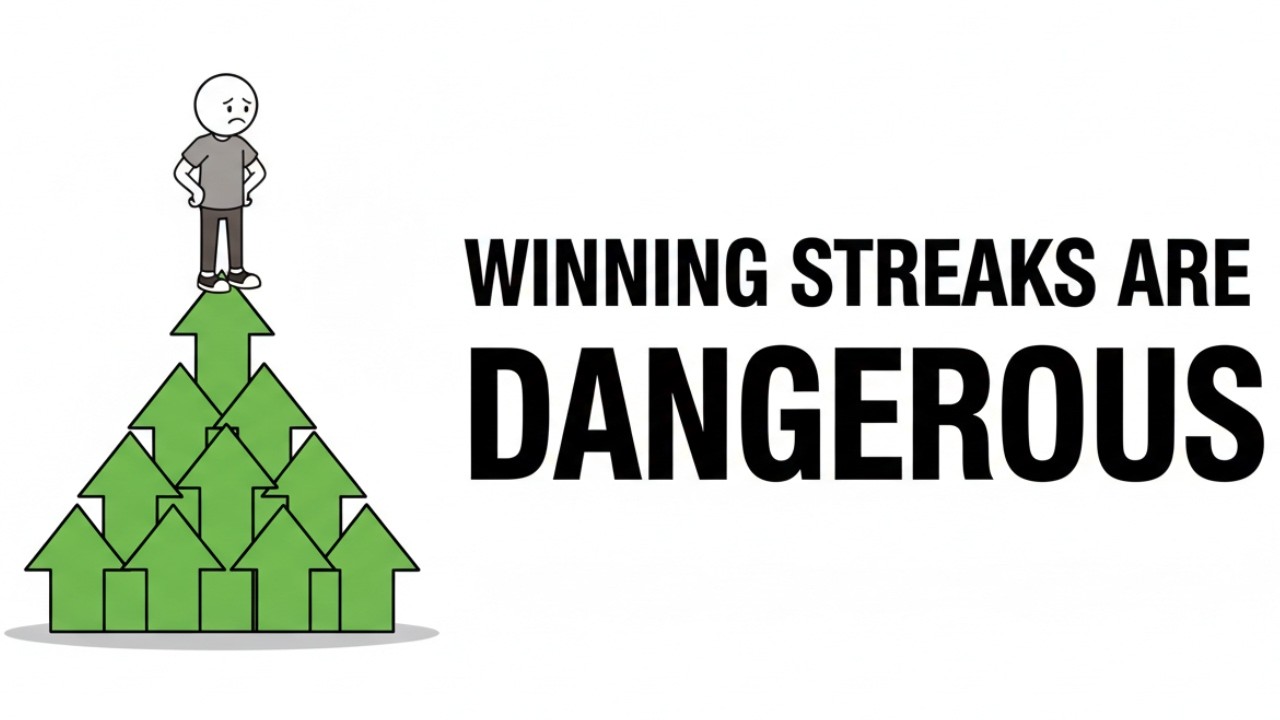 Winning Streaks Are More Dangerous Than Losing Streaks