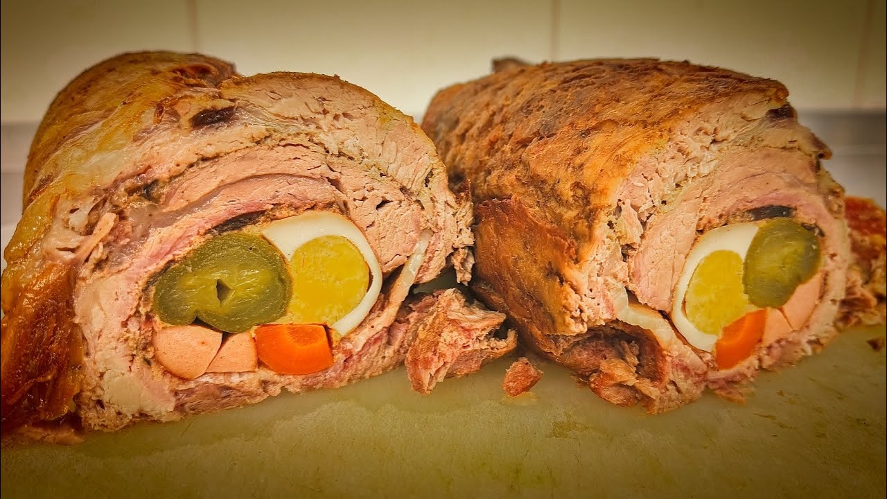 Vepřová roláda z krkovice ala Španělský ptáček