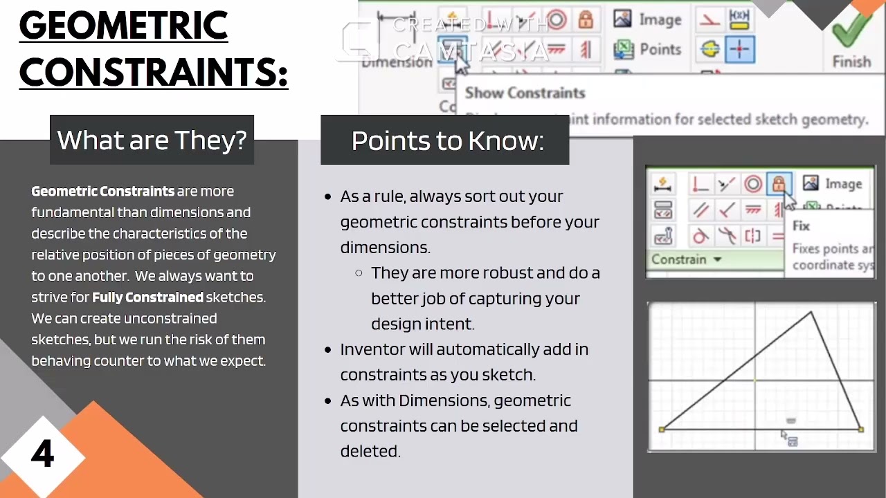 Geometric Constraint Fundamentals - Lecture