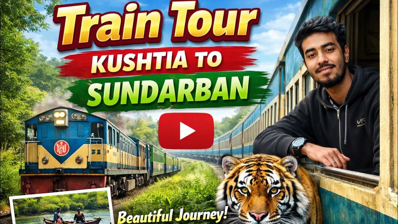 Kushtia To Sundarban By Train // চলে আসলাম সুন্দরবন
