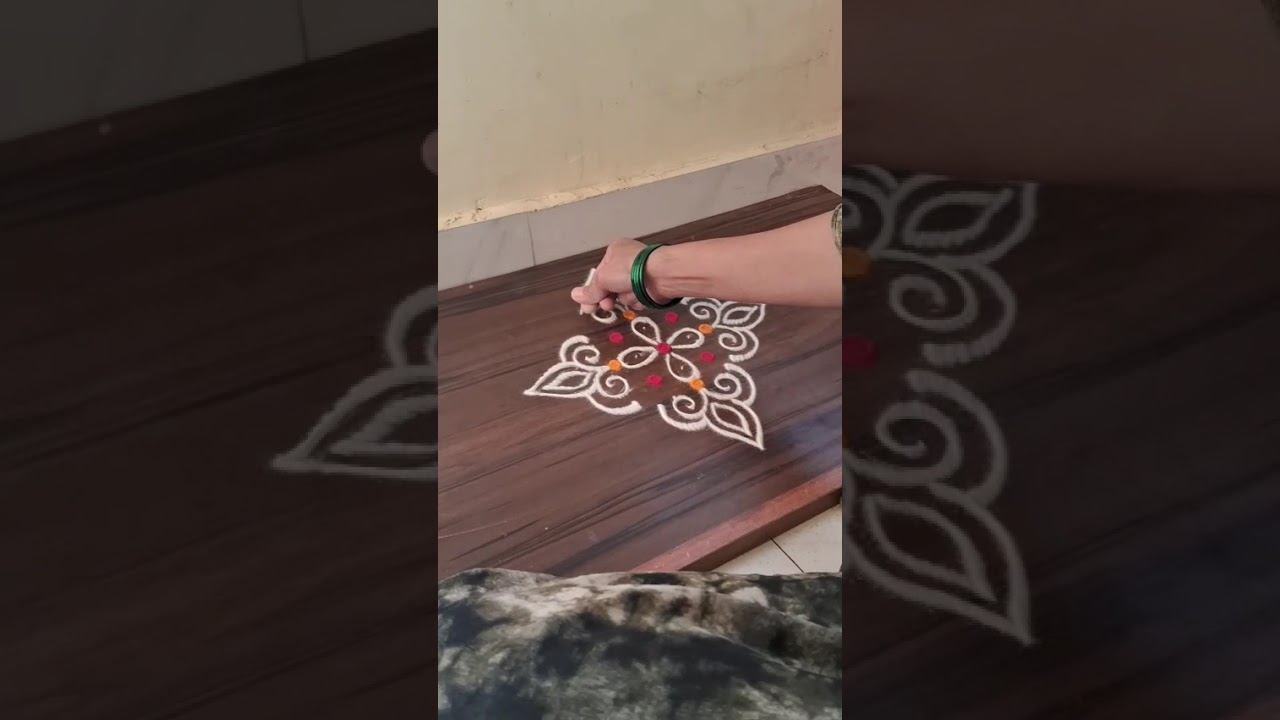 ✨ Simple Rangoli ✨