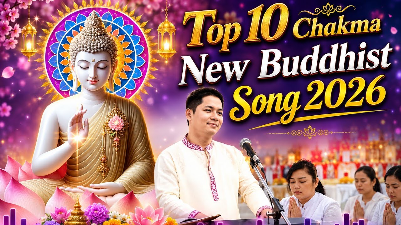 Top 10 Chakma Buddhist New Dharmio Song~2026 Singer's~Rubel &Ananya 