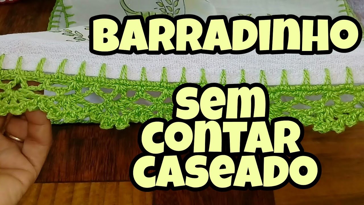 #2 BARRADINHO SEM  CONTAR CASEADO  ( Passo a passo) #barradinhoprainiciante